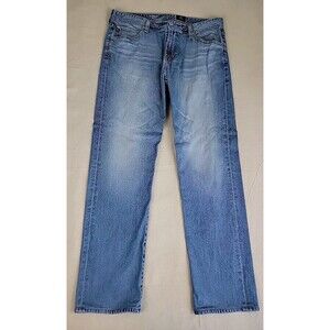 AG Adriano Goldschmied Jeans Mens 36x32 * Tailored Graduate Blue Stretch Mid